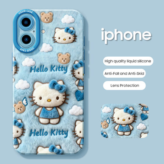 Hello Kitty Liquid Silicone Phone Case
