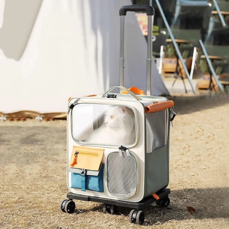 Pet Carrier Large Trolley Bag - Cutier Store