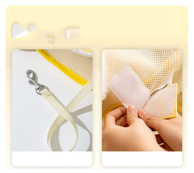 Pet travel Backpack Dog Bag Back Chest - Cutier Store