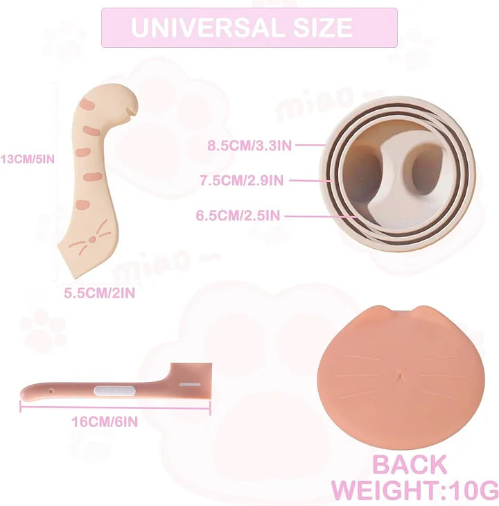 Pet Food Can Lid& Can Opener,Cat Food Spoon for Wet Food - Cutier Store