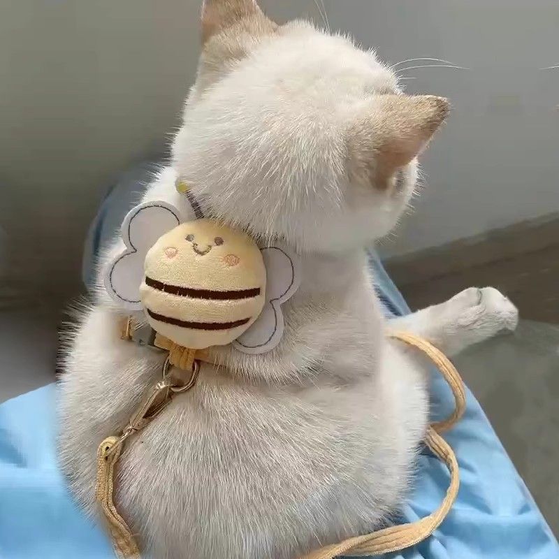 Butterfly Cat Bee Harness - Cutier Store