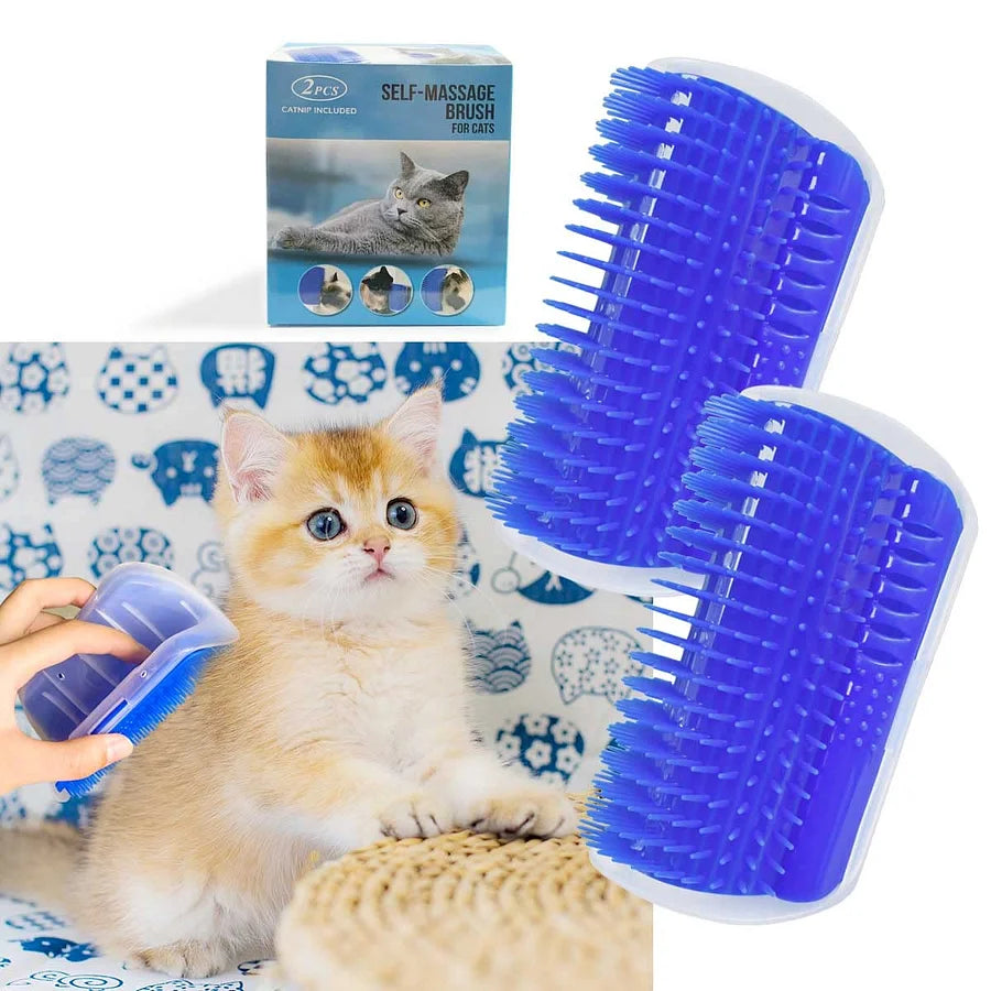 Self grooming corner scratching brush - Cutier Store