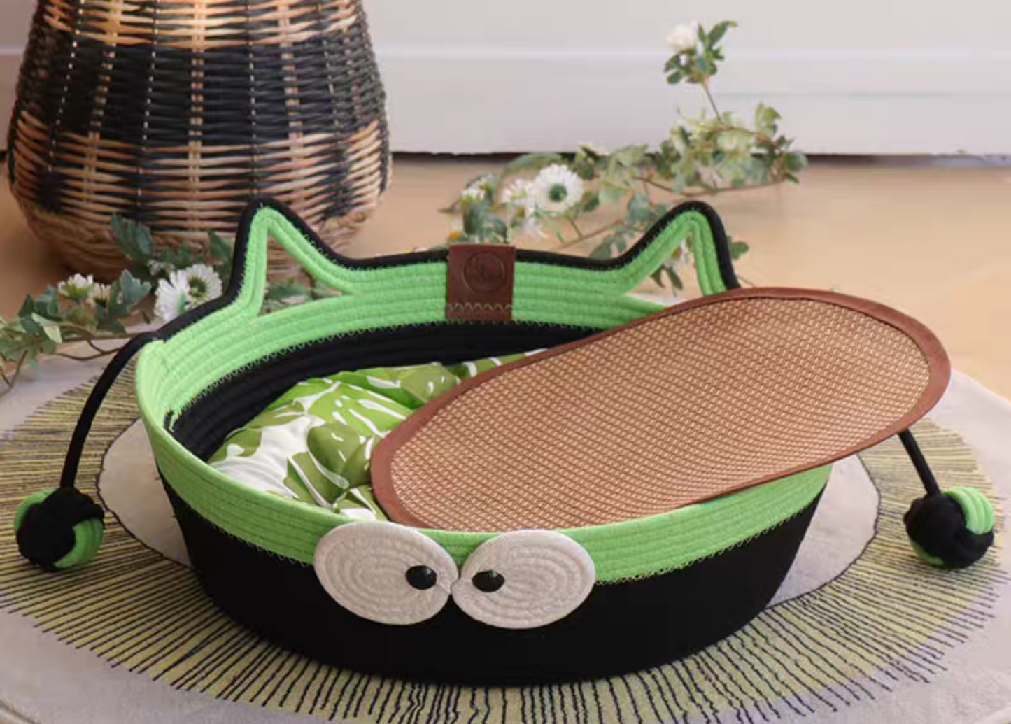 New summer woven cat nest and pet nest - Cutier Store