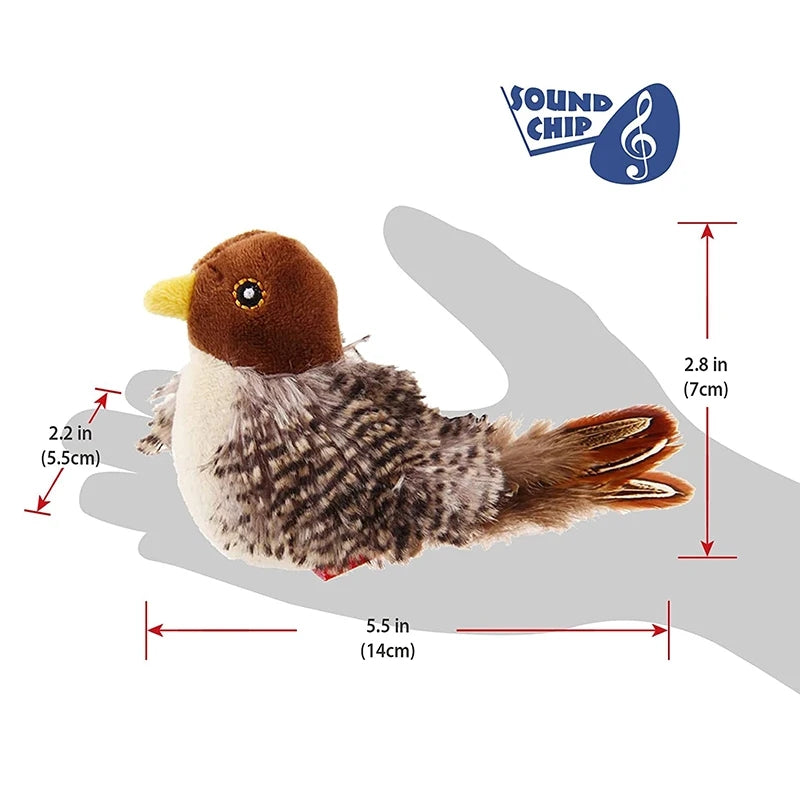 Mouse chirping Sounding flapping Bird Teasing Cat Toy - Cutier Store