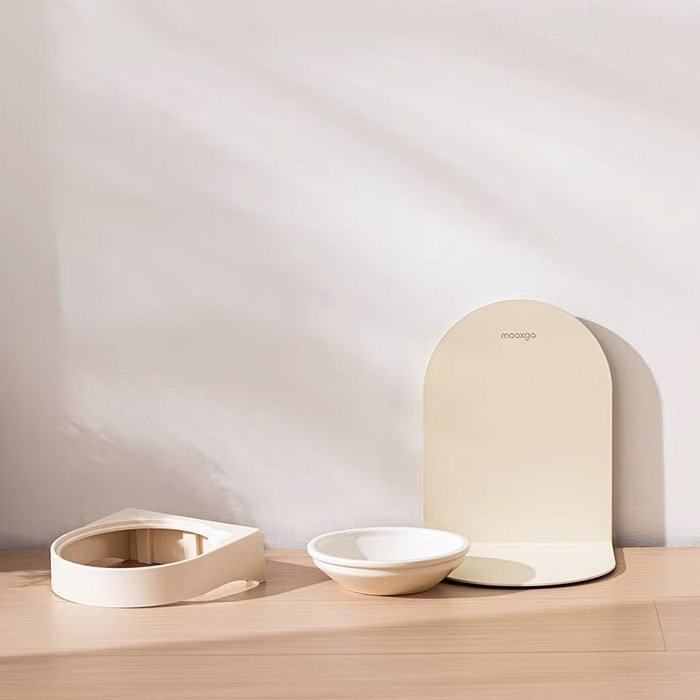 Adjustable ceramic bowl for cat - Cutier Store