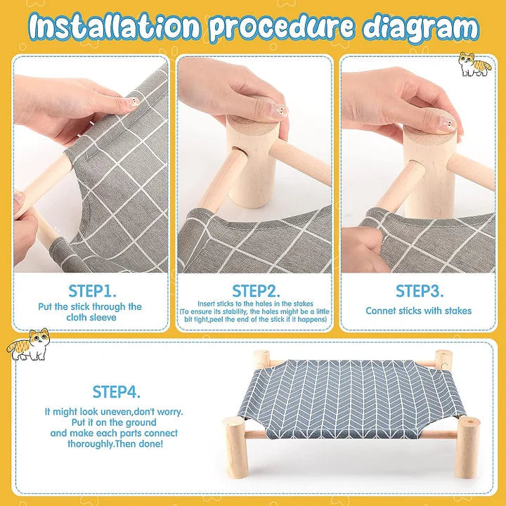 Cat and Dog Hammock Bed - Cutier Store