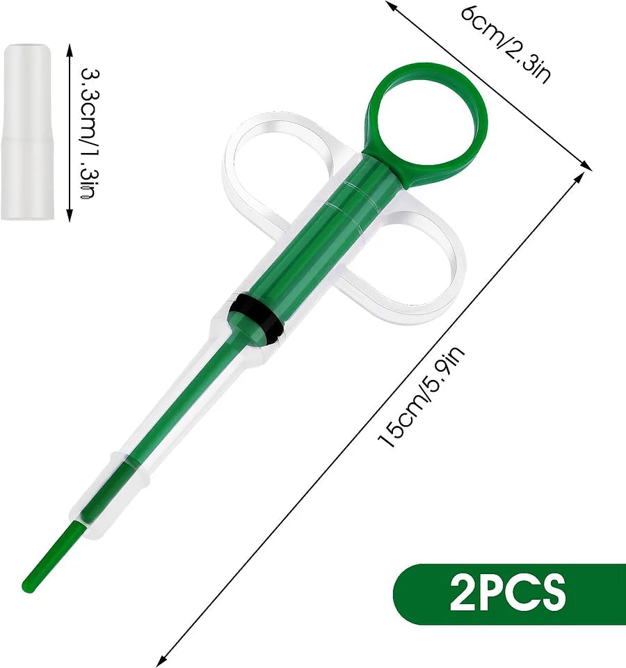 2 Pieces Pet Pill Plunger Popper for Small Cats Dogs Medicine feeder - Cutier Store