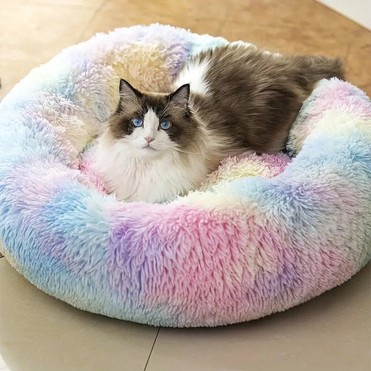 CUTIER Plush Cozy Rainbow Bed - Cutier Store