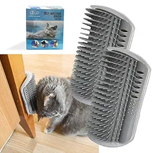 Self grooming corner scratching brush - Cutier Store