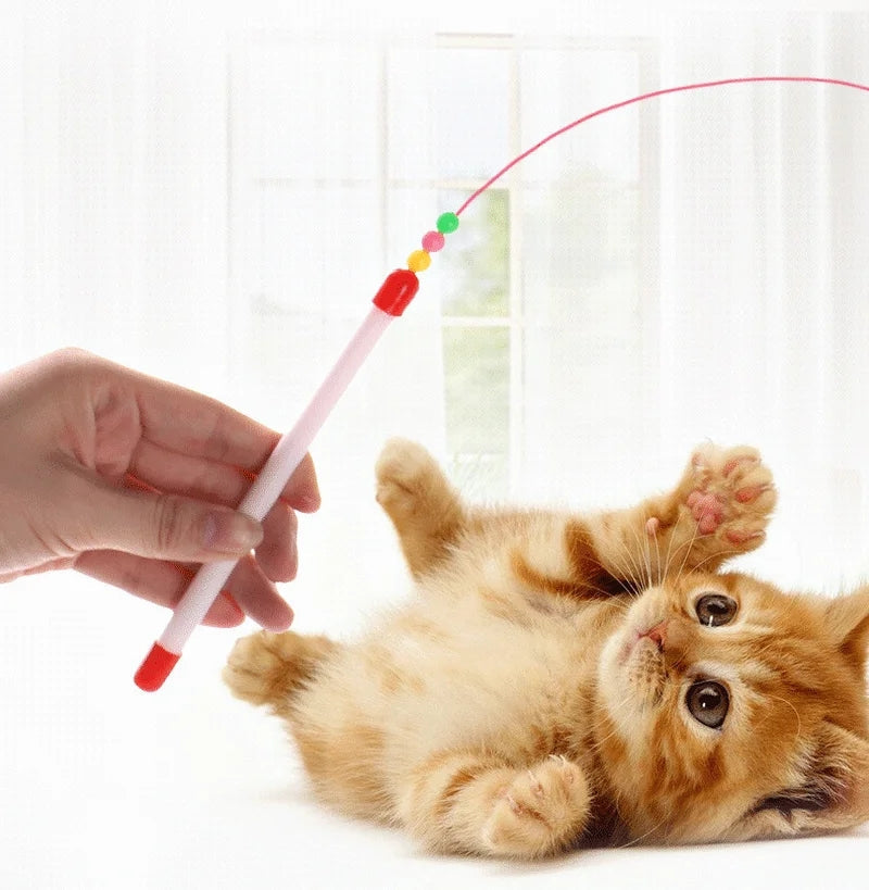 Feather Cat stick Toy - Cutier Store