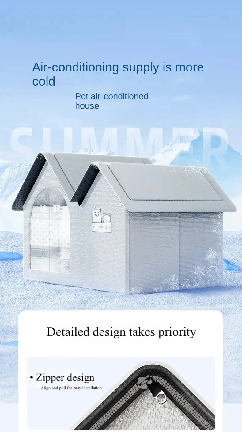 Summer Best AC Cooling Cat Room Cottage - Cutier Store