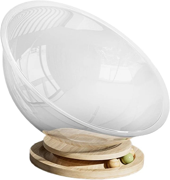 Space Capsule Cat Bed Transparnt Cat House - Cutier Store