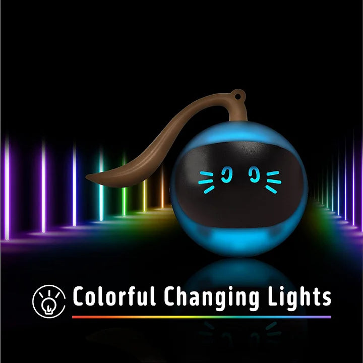 Cat Toys 360°Self Rolling smart Interactive Ball Hunting Toy - Cutier Store