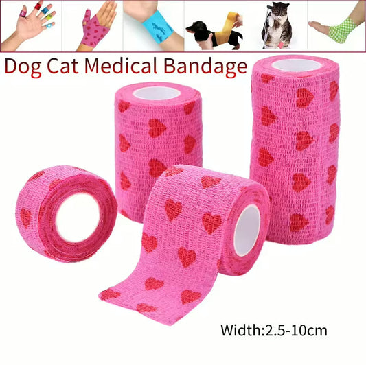 Protective Dust-Resistant Leg Bandages for Dogs