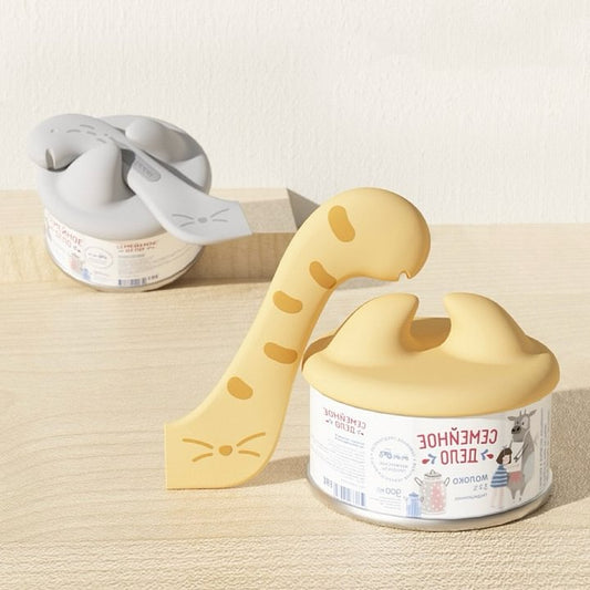 Pet Food Can Lid& Can Opener,Cat Food Spoon for Wet Food - Cutier Store