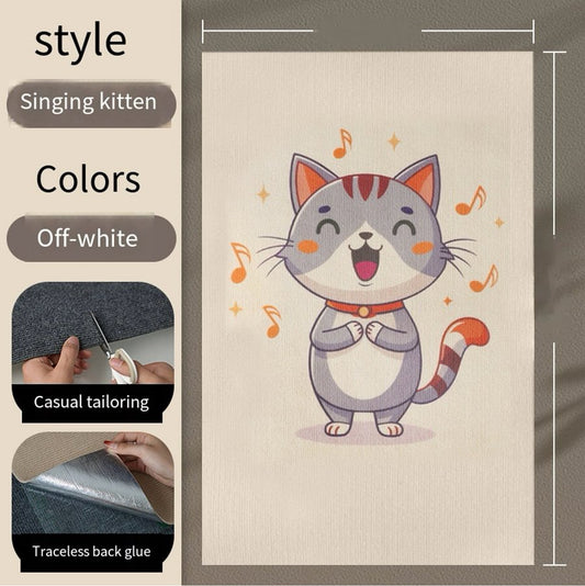 Sofa Protecting Post Carpet Mat Cat Climbing Wall,Cat Scratching sticky fabric Post - Cutier Store