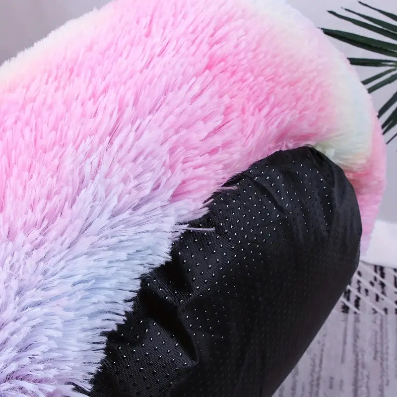 CUTIER Plush Cozy Rainbow Bed - Cutier Store