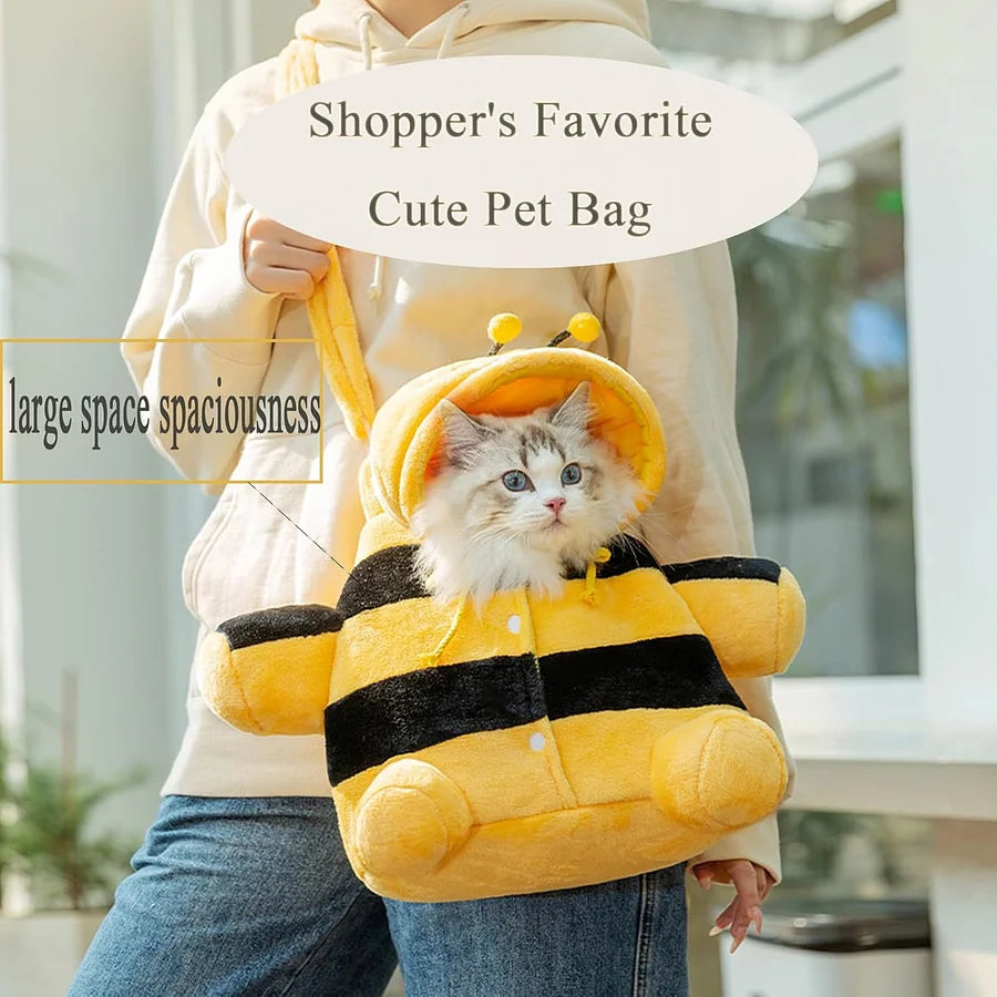 Cat Carrier bag Cute bee Pet Travel Bag🐝 - Cutier Store