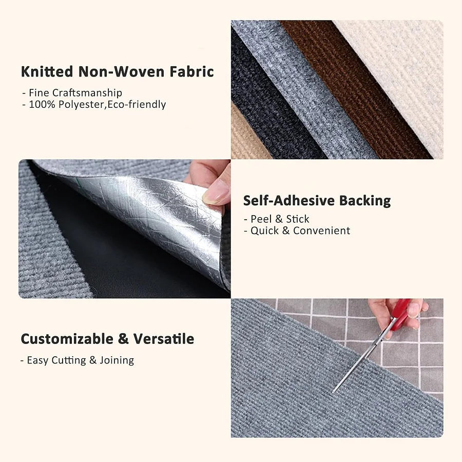 Sofa Protecting Post Carpet Mat Cat Climbing Wall,Cat Scratching sticky fabric Post - Cutier Store