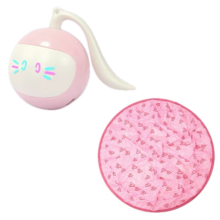 Cat Toys 360°Self Rolling smart Interactive Ball Hunting Toy - Cutier Store