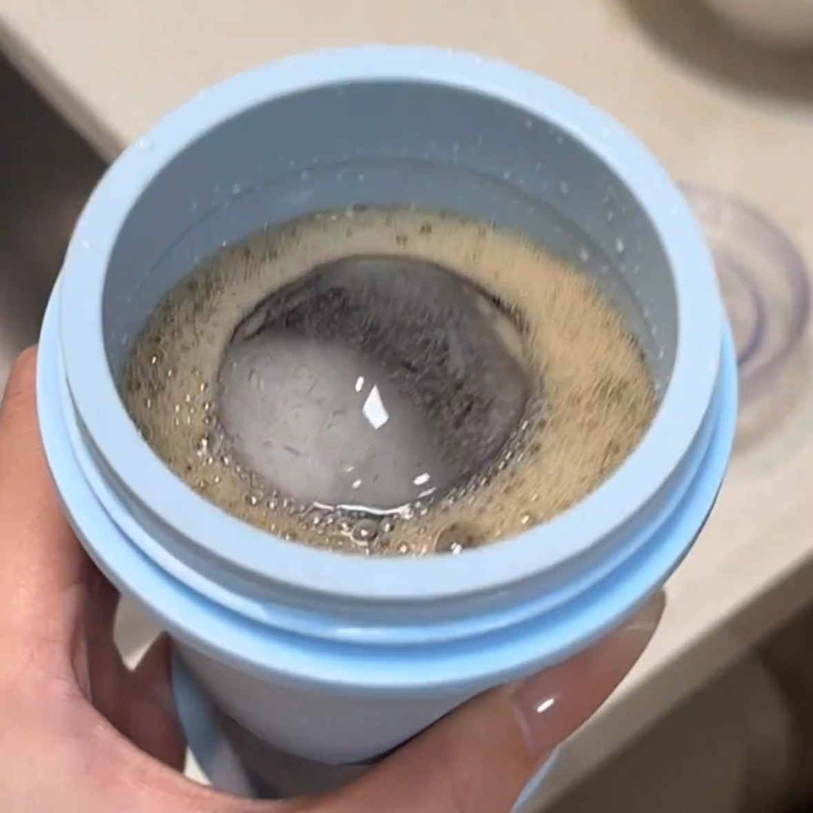 Foldable Ice Ball Drink Cup