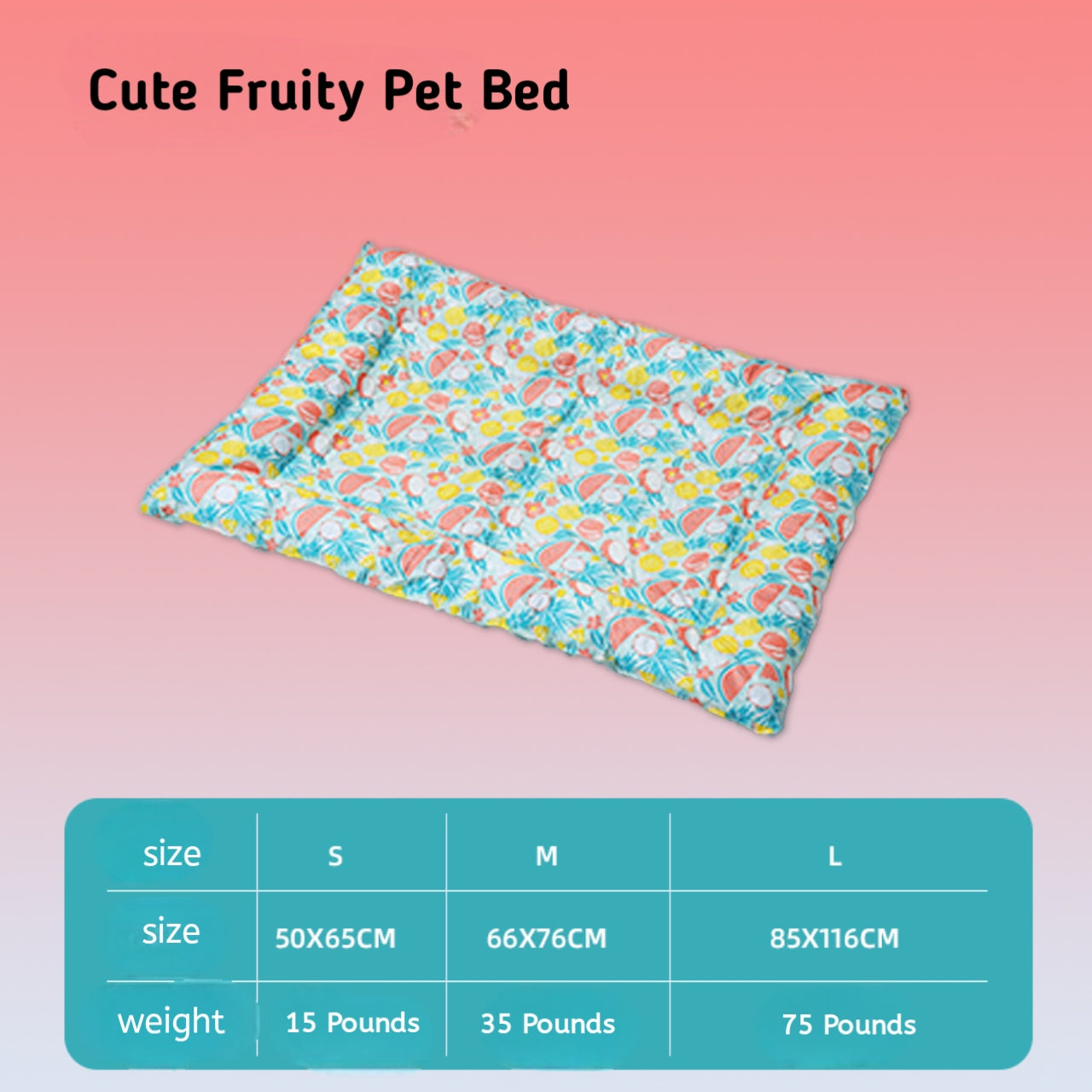 CUTIER Pet fruity ice Bed - Cutier Store