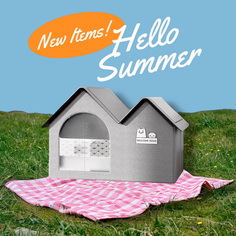 Summer Best AC Cooling Cat Room Cottage - Cutier Store