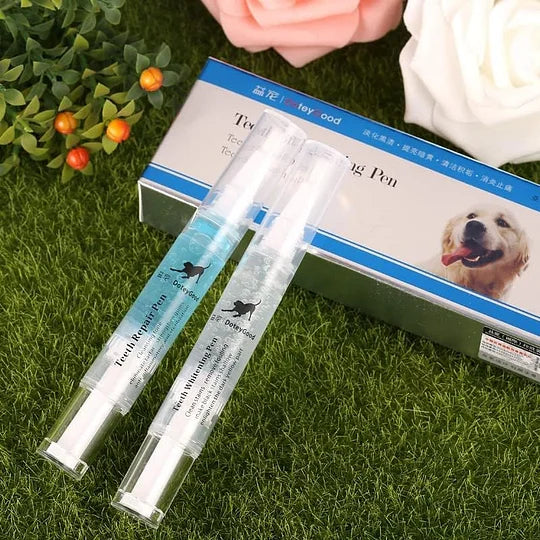 Cat & Dog Toothbrush Pen Repairing Kit, Pet Teeth Cleaning Pen for Dental Care, - Cutier Store