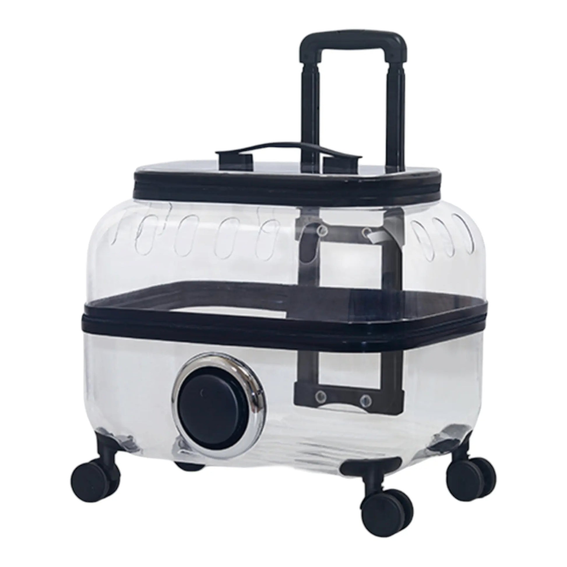 CutierStore® Transparent Pet Travel Trolley - Cutier Store