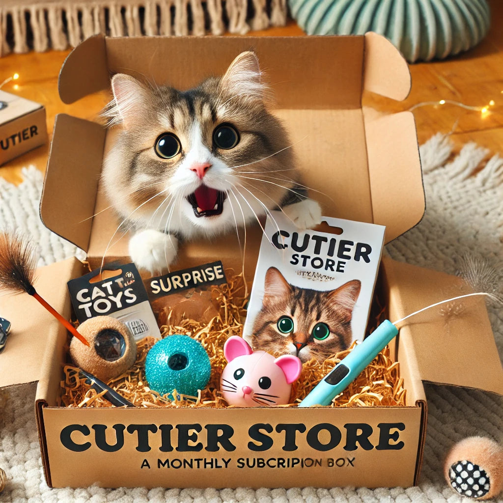 Random Trending Cat Toy Subscription | Cutier Store Fav - Cutier Store
