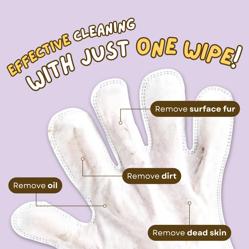 Dry cleaning wipes gloves - Cutier Store