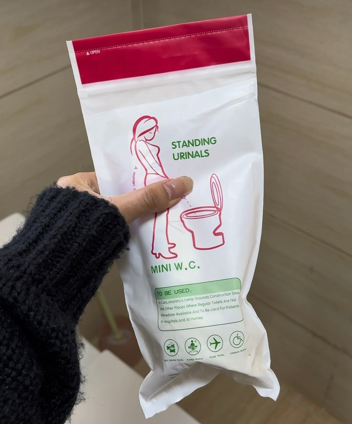 Disposable Female Urination Device - Stand & Pee for Women | Travel & Outdoor Essential