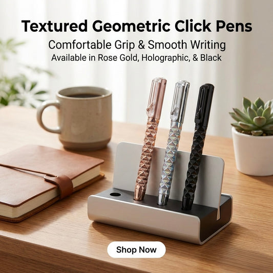 Magnetic Shape-Shifting Fidget Pen - Geometric Stress Relief Toy & Writing Pen