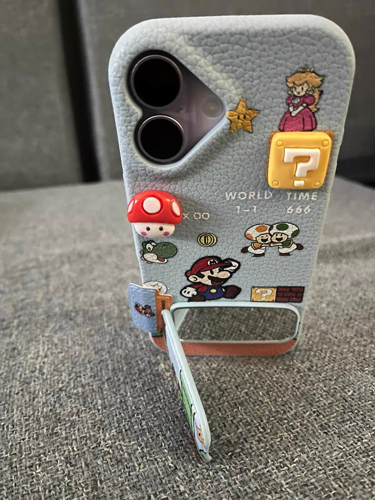 Cute Super Mario game iPhone Case