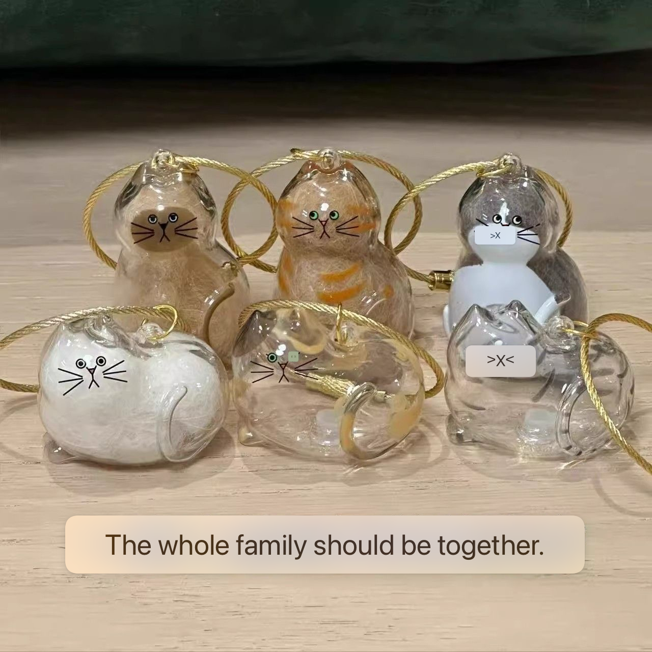 Cat Hair Keepsake Capsule Pendant Keychain - Cutier Store