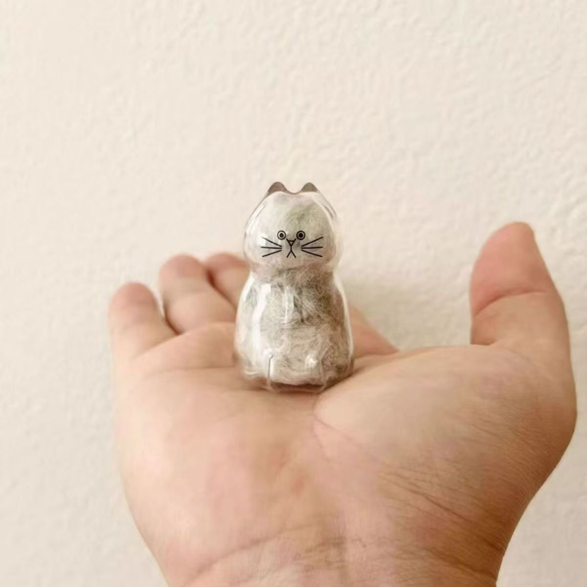 Cat Hair Keepsake Capsule Pendant Keychain - Cutier Store