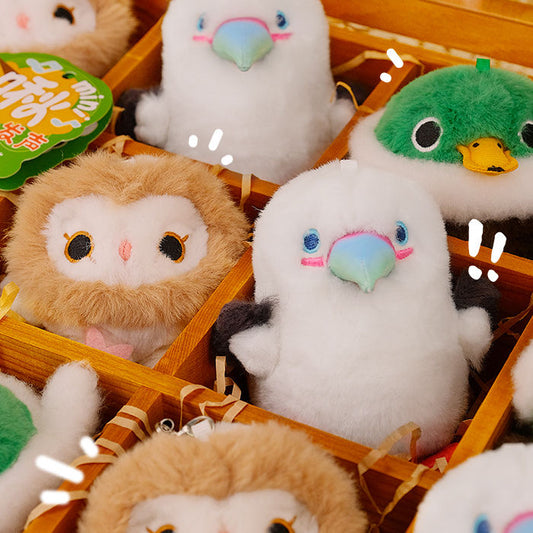 Chirping sound flapping bird toy