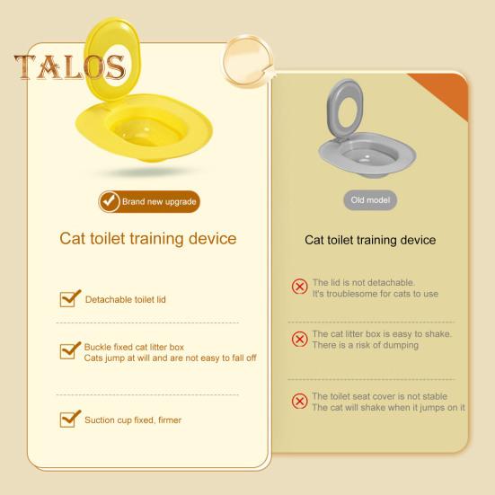 Cat Toilet Training Seat – Easy Potty Trainer for Cats | No More Litter Box Mess