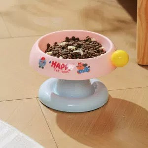 Luxury Anti-Slip Pet Bowl – Ergonomic, Spill-Proof Cat & Dog Feeder
