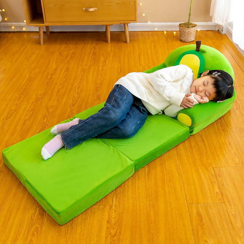 Cute plush kids cozy sofa