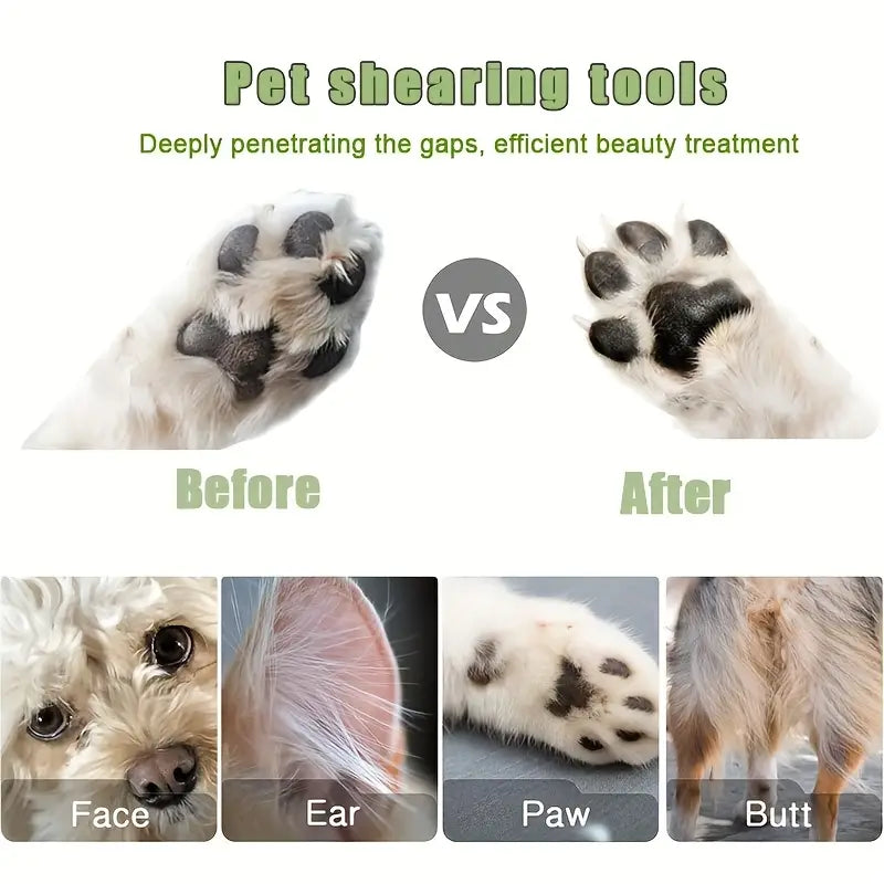 Pet grooming hair trimmer/clipper