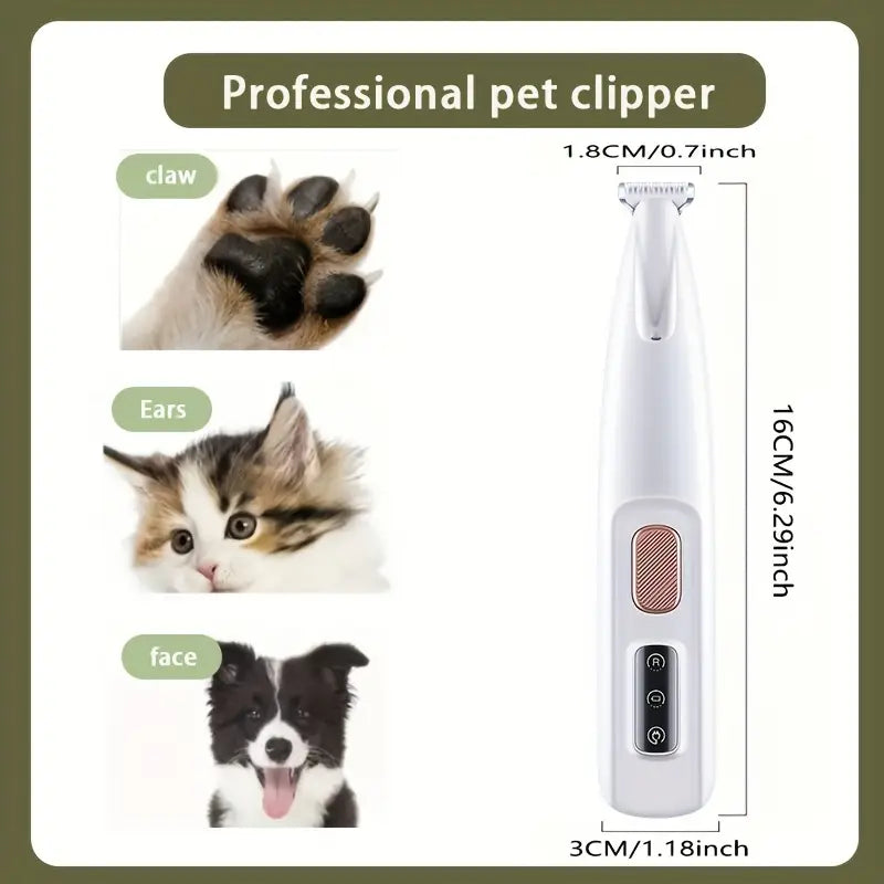 Pet grooming hair trimmer/clipper