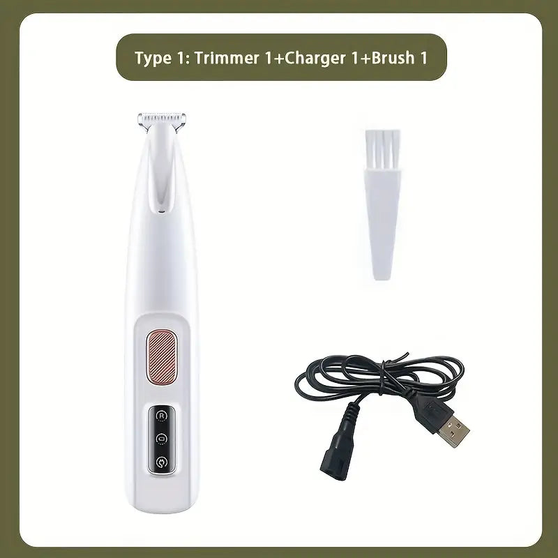 Pet grooming hair trimmer/clipper