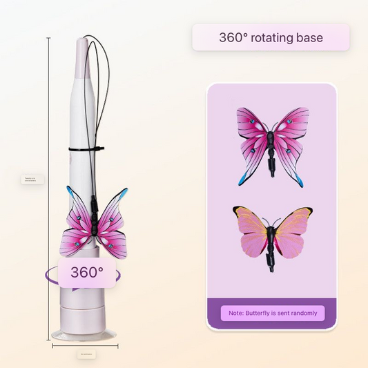Butterfly Cat Teasing Suction Stick toy
