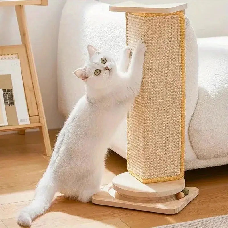 Corner Sisal Cat Scratching Board – Stretch, Play & Protect Furniture