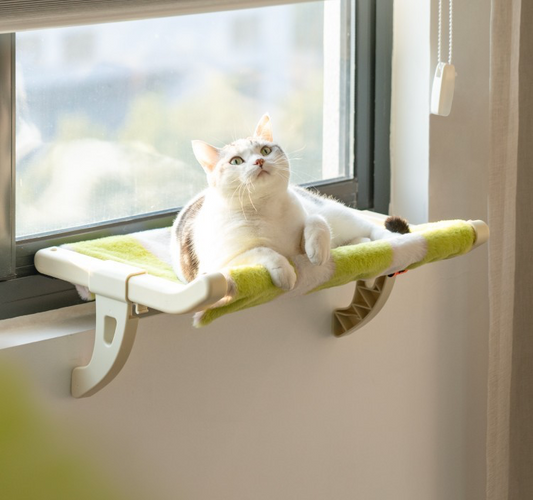 Hanging Bedside Cat Bed – Space-Saving Pet Hammock for Cats & Small Dogs