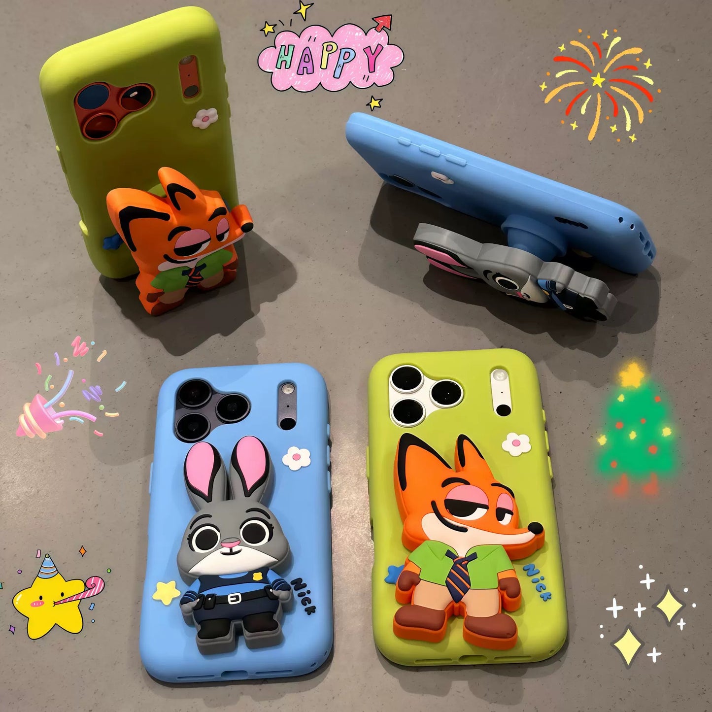 Zootopia Phone Case - Judy & Nick Cute iPhone Case