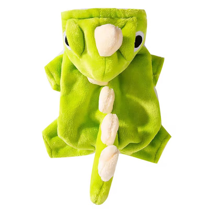 Cute Dinosaur Pet Cat & Dog Dress