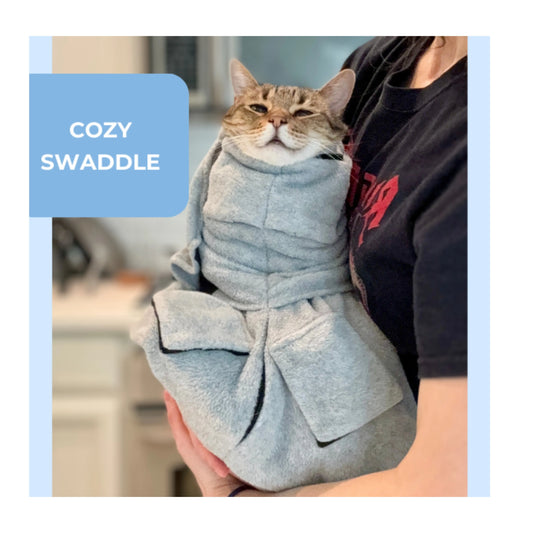 Cozy Swaddle Pet Blanket Wrap Dress
