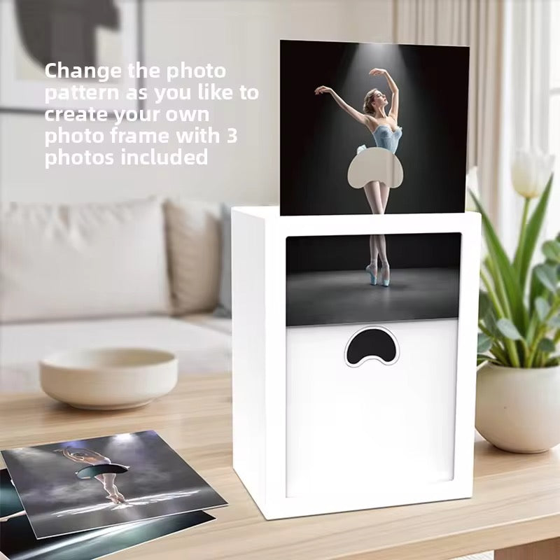3D Ballerina Tissue Box - Dancing Girl Dress Changes with Every Tissue Pull